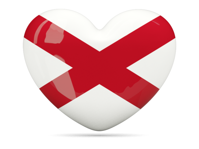 Heart icon. Download flag icon of Alabama