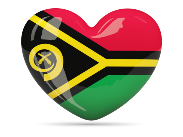 Heart icon. Download flag icon of Vanuatu at PNG format