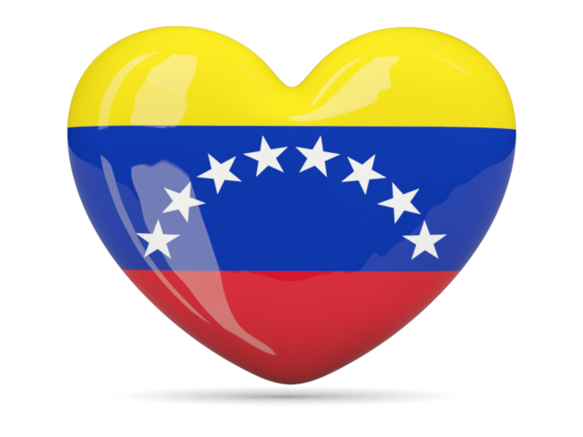 Иконка-сердце. Скачать флаг. Венесуэла