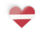 Latvia. Heart sticker. Download icon.