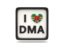 Dominica. Heart with ISO code. Download icon.