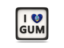 Guam. Heart with ISO code. Download icon.