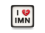 Isle of Man. Heart with ISO code. Download icon.