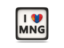 Mongolia. Heart with ISO code. Download icon.
