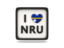 Nauru. Heart with ISO code. Download icon.