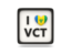 Saint Vincent and the Grenadines. Heart with ISO code. Download icon.