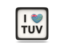 Tuvalu. Heart with ISO code. Download icon.