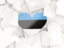 Estonia. Hearts background. Download icon.