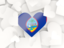 Guam. Hearts background. Download icon.