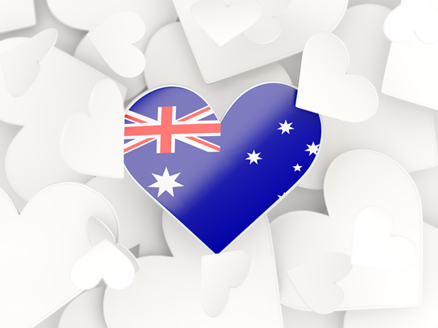 Hearts background. Download flag icon of Heard Island at PNG format