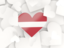 Latvia. Hearts background. Download icon.