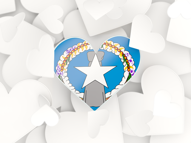 Hearts background. Download flag icon of Northern Mariana Islands at PNG format