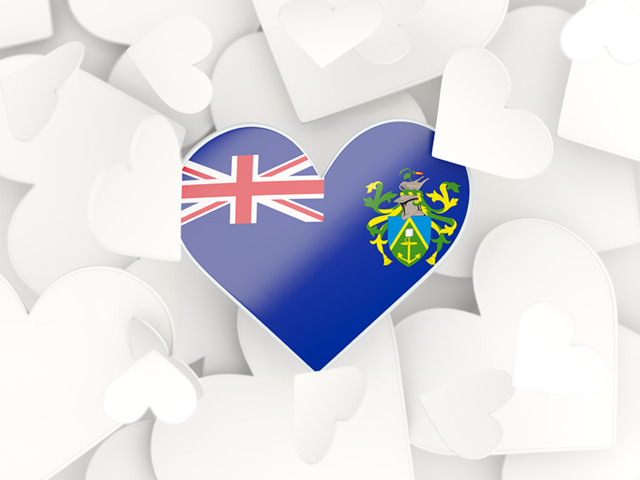 Hearts background. Download flag icon of Pitcairn Islands at PNG format