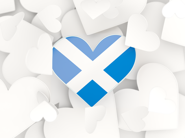 Hearts background. Download flag icon of Scotland at PNG format