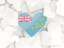 Tuvalu. Hearts background. Download icon.