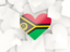 Vanuatu. Hearts background. Download icon.