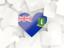 Virgin Islands. Hearts background. Download icon.