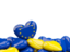 Европейский союз. Сердце с флагом. Скачать иллюстрацию.