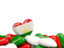 Таджикистан. Сердце с флагом. Скачать иллюстрацию.