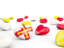 Guernsey. Hearts with flag. Download icon.