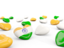 India. Hearts with flag. Download icon.