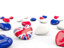 United Kingdom. Hearts with flag. Download icon.