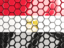 Egypt. Hexagon mosaic background. Download icon.