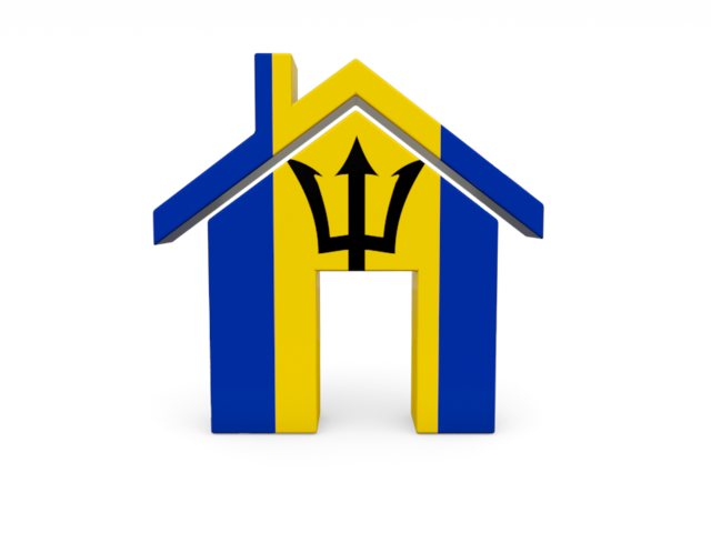 Home icon. Download flag icon of Barbados at PNG format