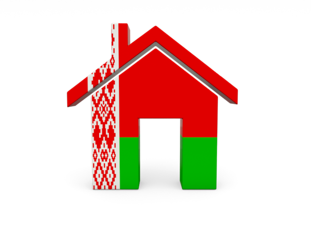 Иконка-домик. Скачать флаг. Белоруссия