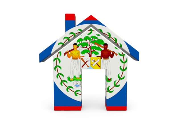 Home icon. Download flag icon of Belize at PNG format