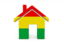 Bolivia. Home icon. Download icon.