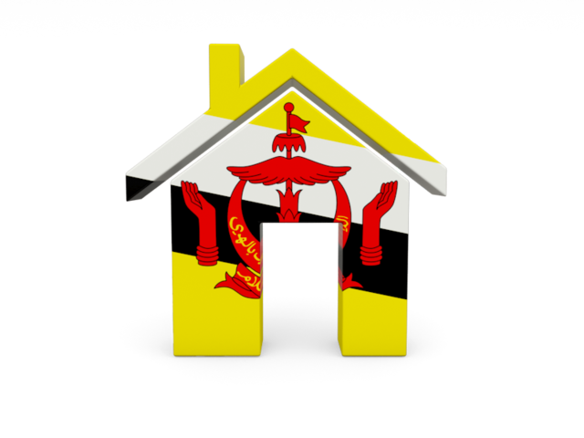 Home icon. Download flag icon of Brunei at PNG format