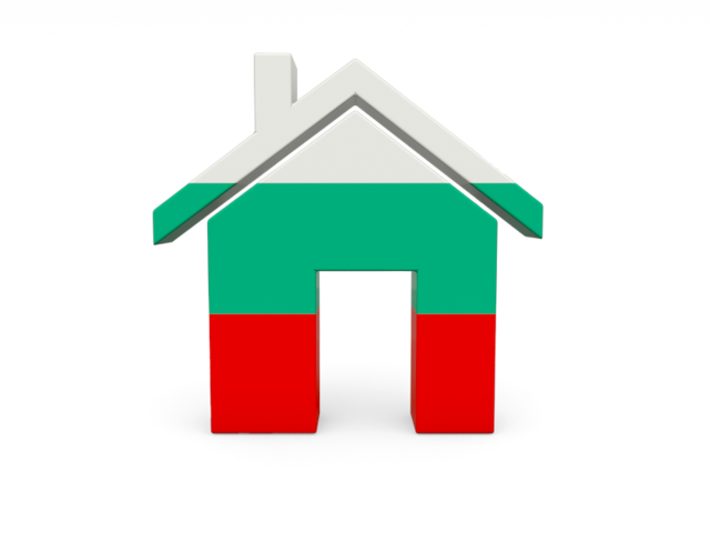 Home icon. Download flag icon of Bulgaria at PNG format