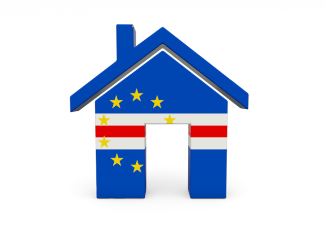 Home icon. Download flag icon of Cape Verde at PNG format