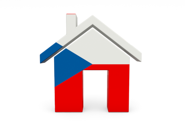 Home icon. Download flag icon of Czech Republic at PNG format