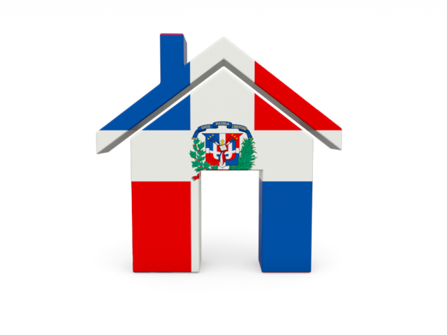 Home icon. Download flag icon of Dominican Republic at PNG format