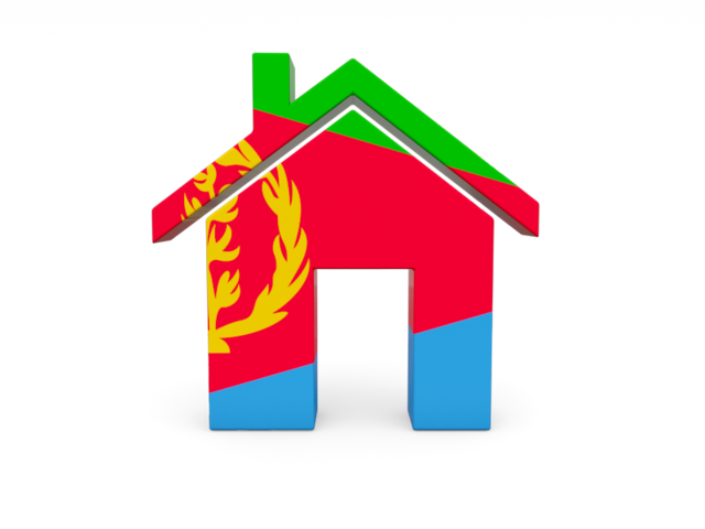 Иконка-домик. Скачать флаг. Эритрея