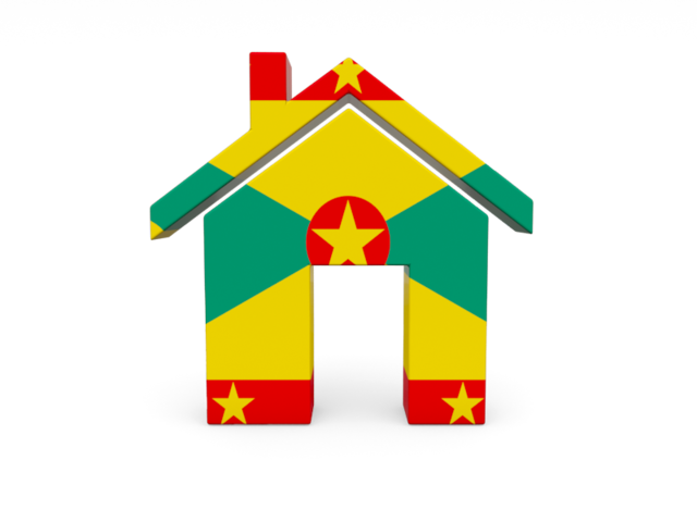 Иконка-домик. Скачать флаг. Гренада