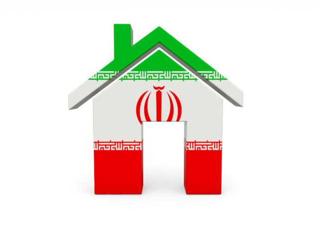 Иконка-домик. Скачать флаг. Иран