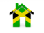 Jamaica. Home icon. Download icon.