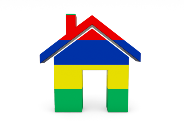 Home icon. Download flag icon of Mauritius at PNG format