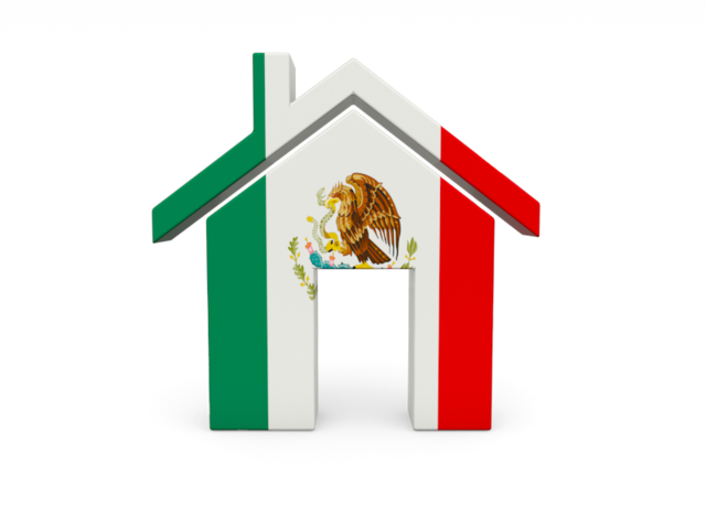 Иконка-домик. Скачать флаг. Мексика
