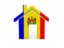 Moldova. Home icon. Download icon.