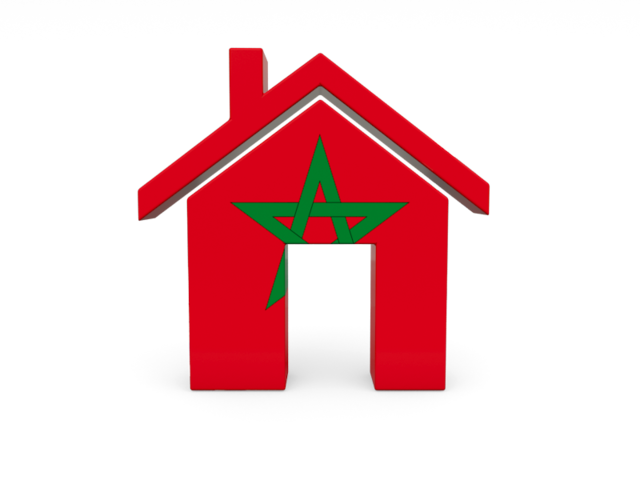 Home icon. Download flag icon of Morocco at PNG format