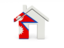 Nepal. Home icon. Download icon.