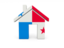 Panama. Home icon. Download icon.