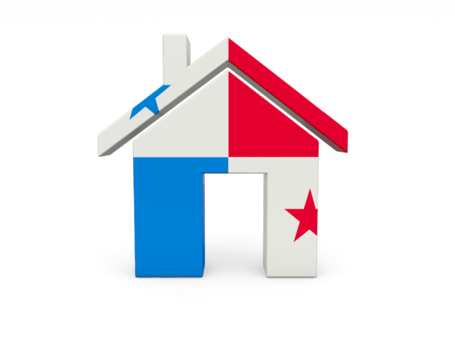 Home icon. Download flag icon of Panama at PNG format