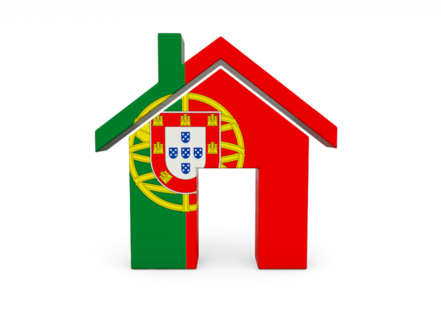 Иконка-домик. Скачать флаг. Португалия