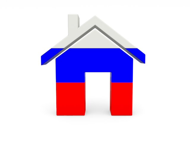 Home icon. Download flag icon of Russia at PNG format