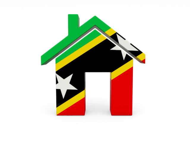 Home icon. Download flag icon of Saint Kitts and Nevis at PNG format